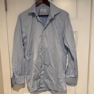 Eton Men's Sky Blue Dress Shirt